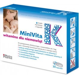 MiniVita K dla niemowląt x 30kaps. 