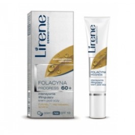 ERIS LIRENE FOLACYNA PROGRESS 60+ Krem intensywnie liftingujący pod oczy 15ml