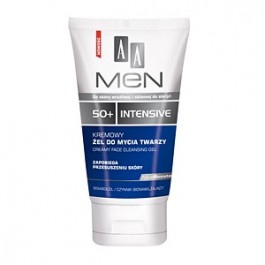 AA MEN 50+ Kremowy żel do mycia twarzy 150 ml.