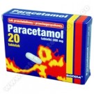 Paracetamol 500mg x 20tabl. 