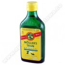 Tran norweski MOLLERS cytrynowy 250ml