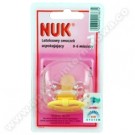 Smoczek NUK FUN uspokajający (0-6m) czerwony lateks