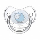 Canpol Smoczek silikonowy anatomiczny „Transparent” (6-18m) x 1szt.