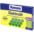 HUMANA Elektrolit o smaku bananowymx 12 sasz.